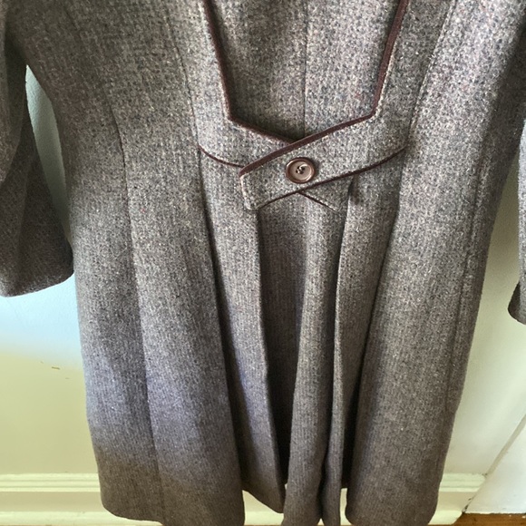 Amazing Vintage 40’s Era purple pea coat - Picture 6 of 7